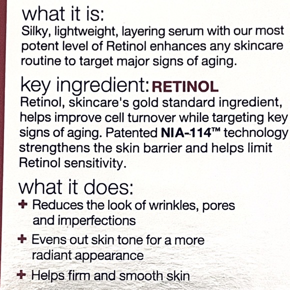 StriVectin Advanced Retinol Concentrated Serum 1oz/30mL - Picture 6 of 8